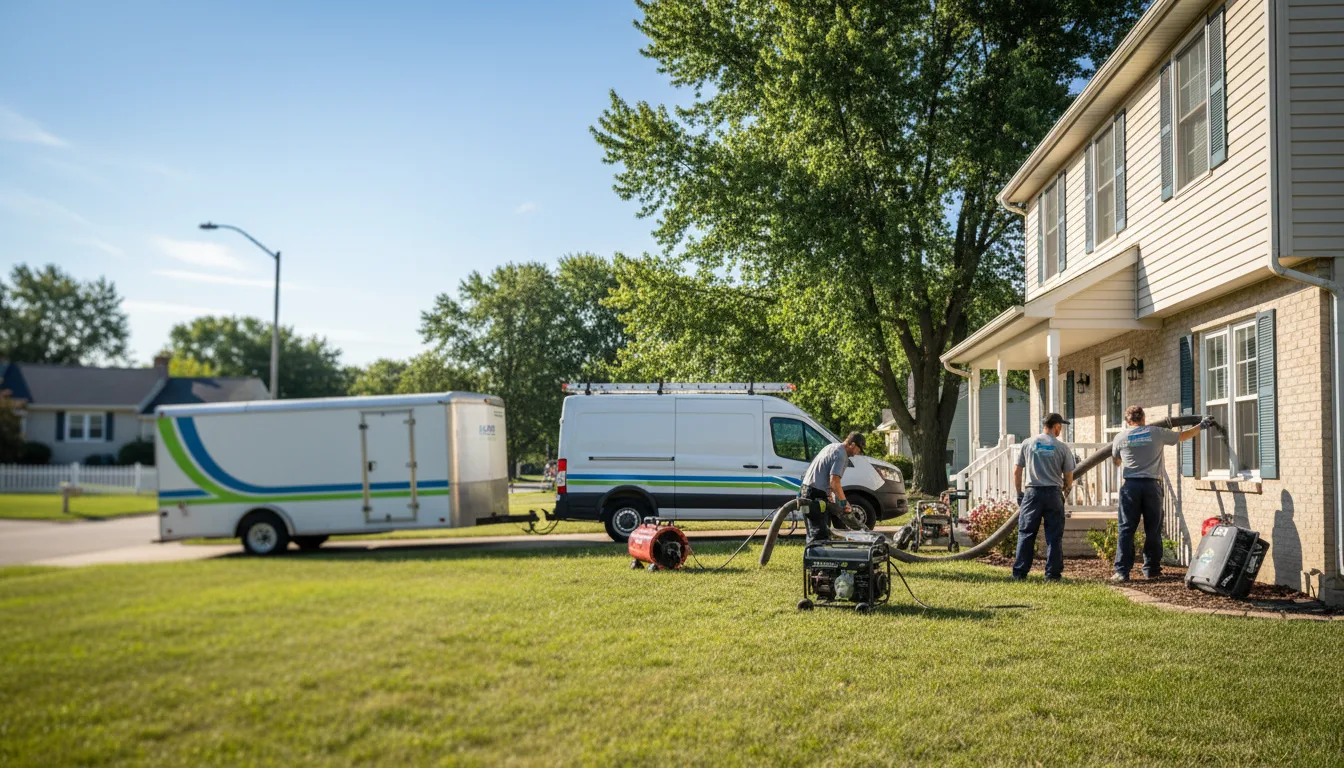 Flooded Basement Restoration And Cleanup With Repair in Esko, MN near me